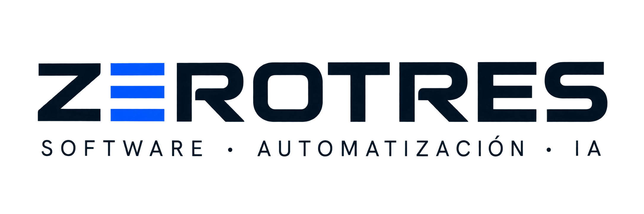 ZEROTRES — Software · Automatización · IA